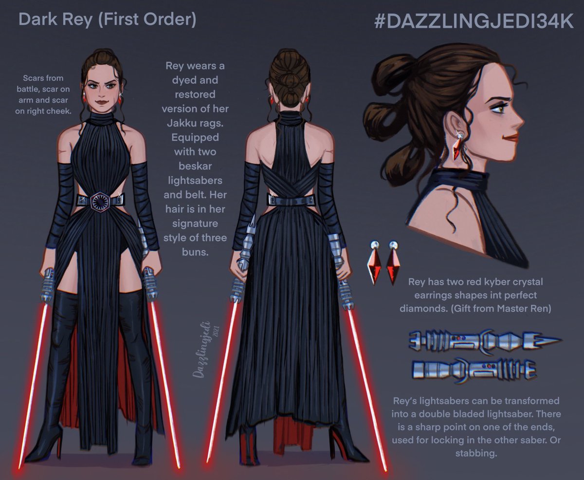 dazzlingjedi's tweet photo. Dark Rey (First Order) #art #dtiys https://t.co/nfXSgxUPnL