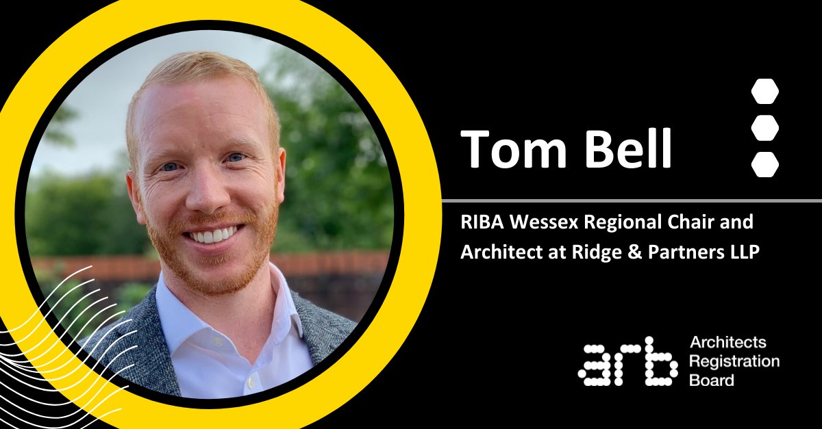 .<a href="/TRBell01/">Tom Bell</a>, <a href="/RIBA/">Royal Institute of British Architects</a> Wessex Regional Chair and Architect at <a href="/RidgeLLP/">Ridge</a> will speak tomorrow as part of the panel for 'Developing Competencies for Tomorrow's Architect 1: Environmental Sustainability'. Learn more and register ➡ eventbrite.co.uk/e/developing-c…