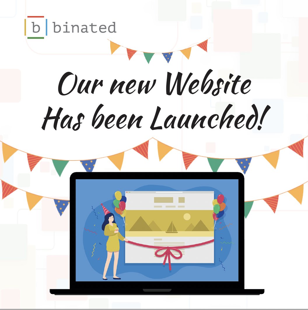binatedinc's tweet photo. We are thrilled to announce the launch of our new website. We'd love to hear from you and invite you to join us on our journey.
#webdesign #newwebsite #graphicservices #techconsultancy #backofficesolution https://t.co/bs32Bdt9pY