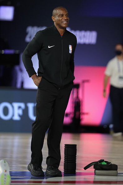 NBAOfficial's tweet photo. The @NBA family is overjoyed to welcome back veteran official Tony Brown, who will be working as one of tonight's Replay Center officials in Secaucus #WelcomeBackTony https://t.co/Tfq0sOZPu5