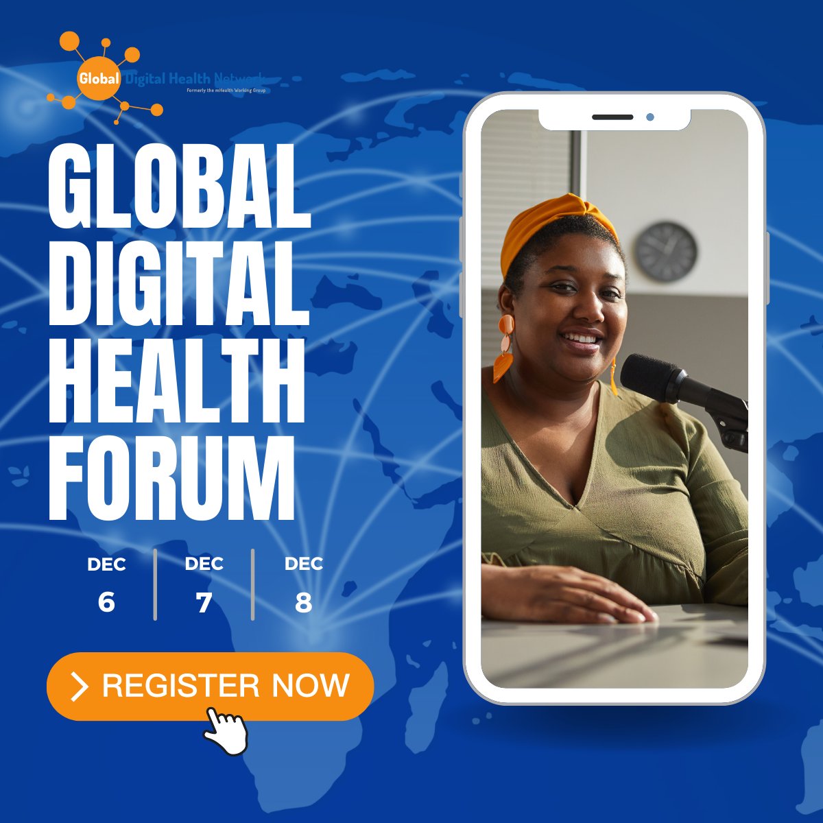 📣We're 1 week from #GDHF2021! 

RT if you are joining us for three days of informative and inspiring #DigitalTransformation discussions aimed to improve universal health.

Find more information here ➡️bit.ly/GDHF2021Regist…

#digitalhealth  #santedigital