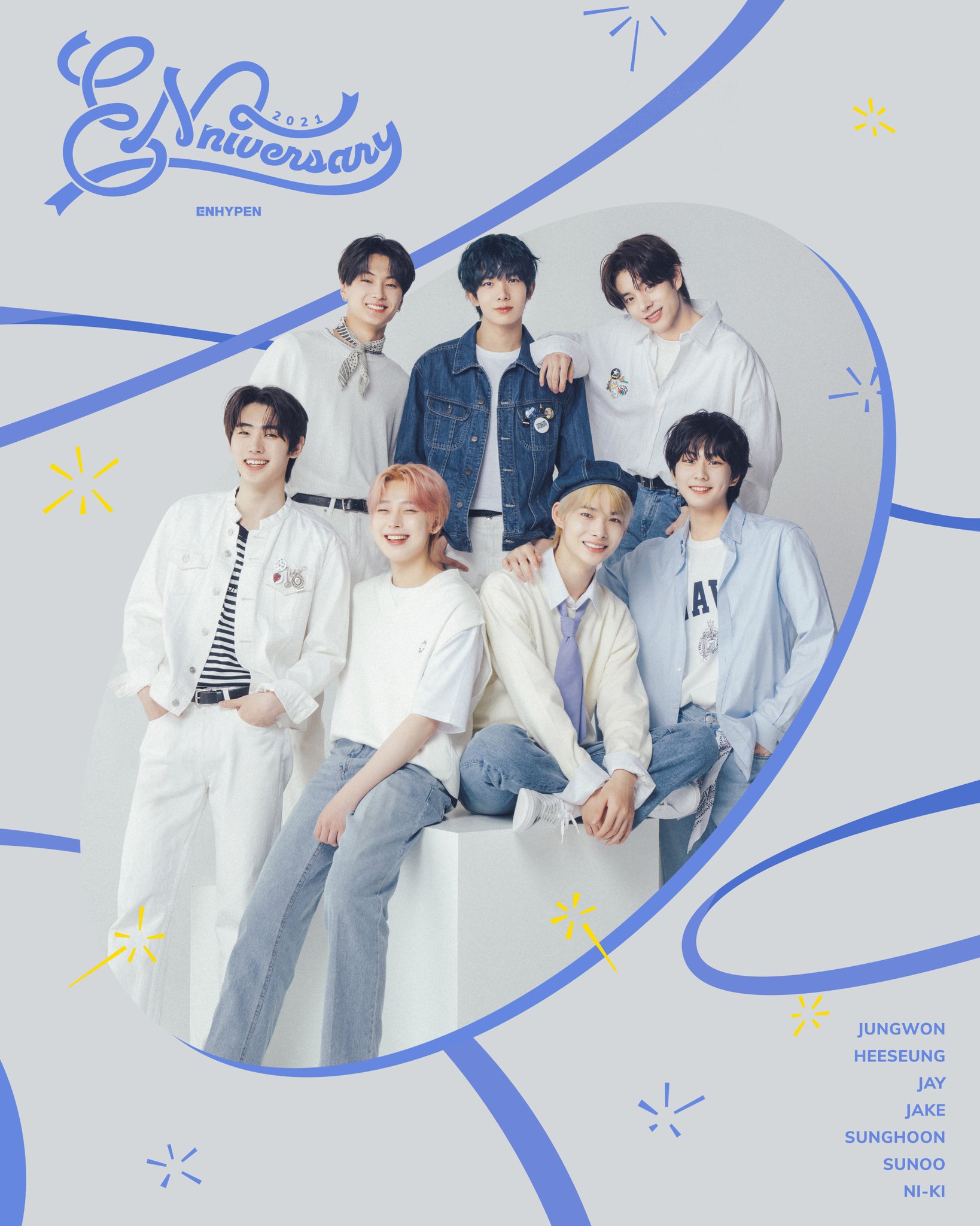 ENHYPEN 1st ENniversary anniversary MD photo frame PHOTO