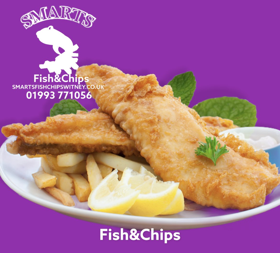 #fishandchips #smarts_witney #codandchips #saltandpepper #saltandvinager #witneytakeaway  #delivery #order #orderonline   smartsfishchipswitney.co.uk