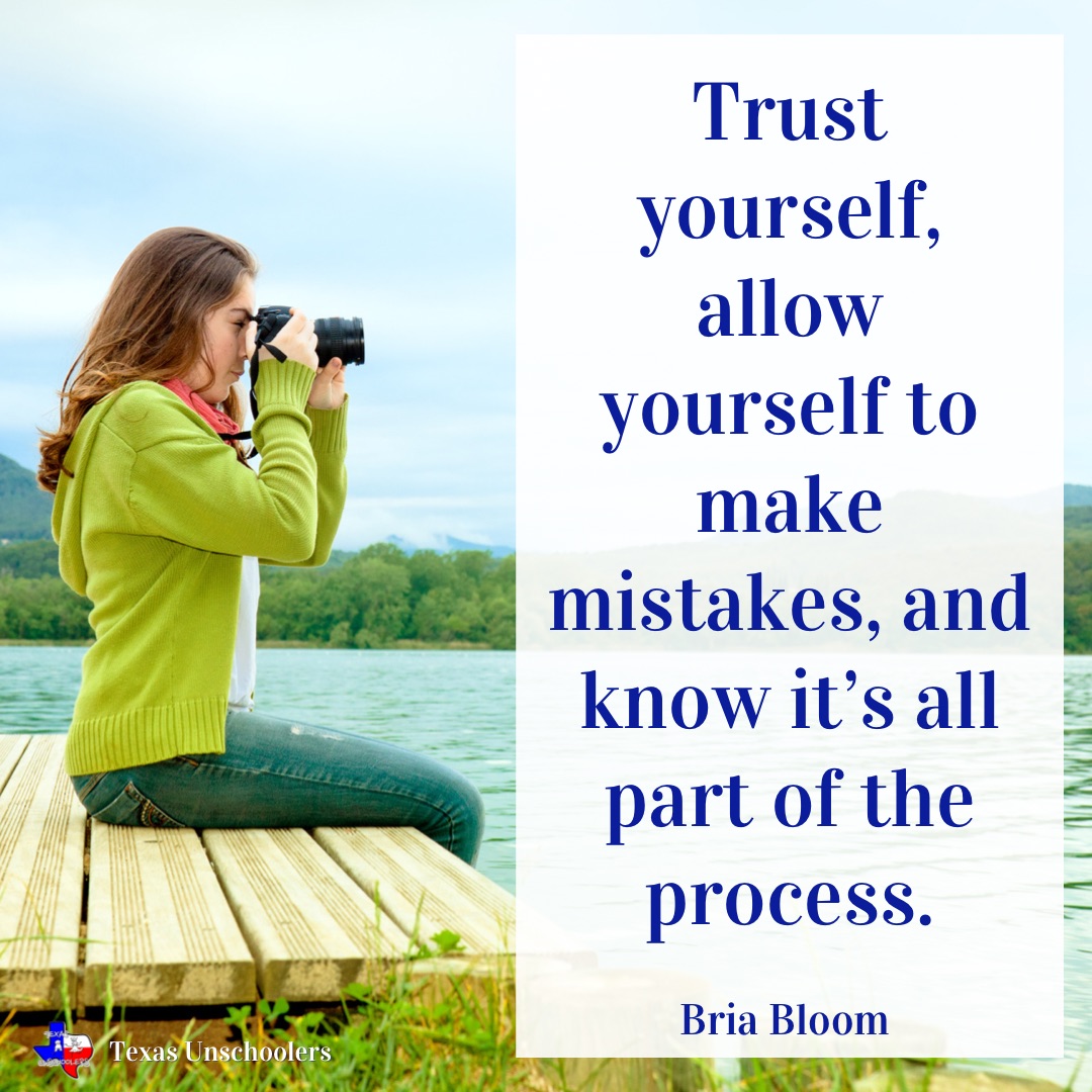 We are all built to self-direct our learning. We may need to deschool before we can really delve in or feel confident about it, but we can all do it. Trust yourself, allow yourself to make mistakes, and know it’s all part of the process. <a href="/BriaBlooms/">Bria Bloom (she/her)</a> 

grownunschoolers.com/bria-bloom/