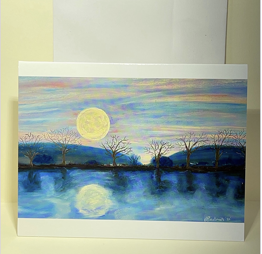 AmandarinDesign's tweet photo. Moon over Water. Pastel Drawing. All occasion Gift Card.

https://t.co/1M5jVTV8cv

@amandarin.design https://t.co/IkXWEEaaD7