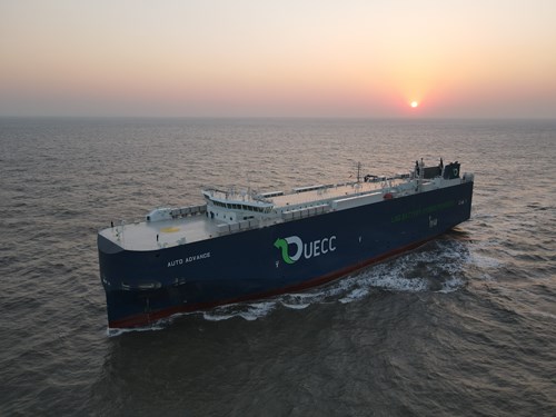 PortalPortuario's tweet photo. Primer PCTC híbrido de batería de GNL de combustible dual del mundo está próximo a entrar en servicio - https://t.co/W0LCZsnhRM #UECC #PCTC #AutoAdvance #GNL https://t.co/QLPHV89yyf