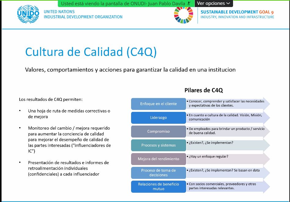 FONDONORMA's tweet photo. #Foro@FONDONORMA  Monitoreo del cambio, entre otros valores, comportamientos y acciones de la cultura de la calidad, como requerimiento para aumentar el desempeño de calidad de las partes interesadas, afirma Juan Pablo Dávila, de ONUDI, en el Foro Calidad FONDONORMA https://t.co/XjWwntf6iX