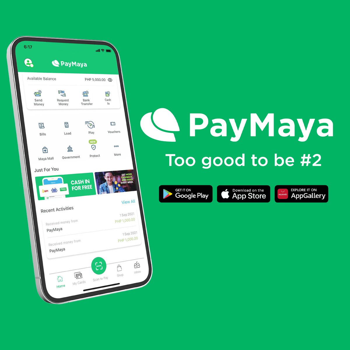 msrosellewrites's tweet photo. Snapped and Scribbled: @PayMayaOfficial offers surprisingly superior e-wallet features #TooGoodToBeNo2
Full story: https://t.co/Yf2nJqEdox https://t.co/pRhgCrkvFB