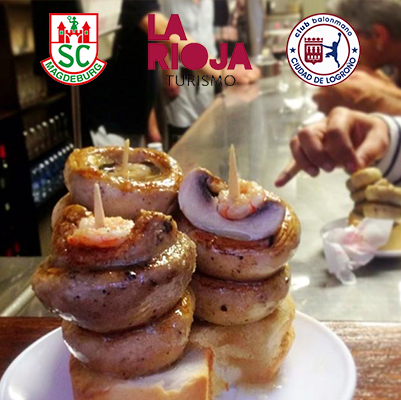 👋 Hello, <a href="/SCMagdeburg/">SC Magdeburg</a>  

🥪 Auf Pincho-Tour durch La Rioja: große Küche serviert in kleinen Häppchen: cutt.ly/uT36BOO

❤️ <a href="/lariojaturismo/">La Rioja Turismo</a>