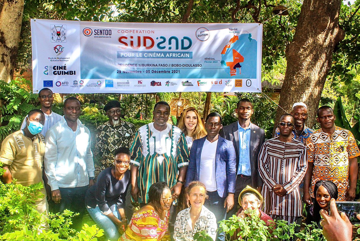 #CinéGuimbi Hub #Sentoo programme panafricain de soutien à la création cinématographique, 2ème édition commence aujourd’hui avec la première journée de résidence d’écriture à #BoboDioulasso❤️#Cinema #Africa #BurkinaFaso #filmcommunity
