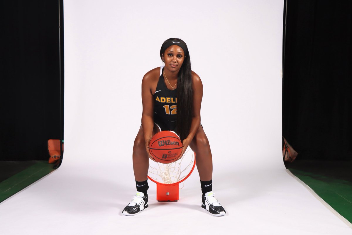AdelphiWBB's tweet photo. We’re still celebrating yesterday’s win.

But we also didn’t want to forget to wish @KaylaHall21 a very #HappyBirthday today! 🎂🥳 

#HailAdelphi #GoPanthers 🐾 https://t.co/JvfK3DnE1Q