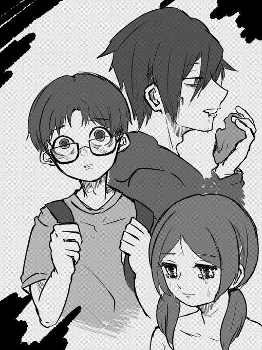 にじの家に来る前の、にじの家組。 