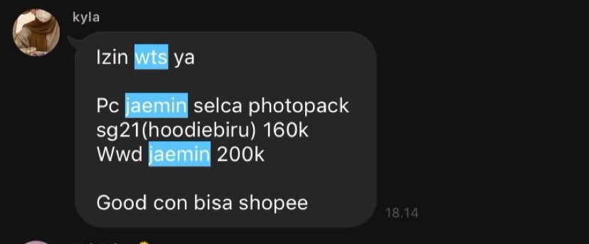 anisapringga's tweet photo. !! HELP RT !!
‼️SCAMMER PHOTOCARD‼️

---- a thread ----

Cara nipunya WTS PC Jaemin, Jaehyun,WWD Jaemin, setelah dapat dp tiba-tiba menghilang saat di minta video PC. https://t.co/6NcK4zInCk