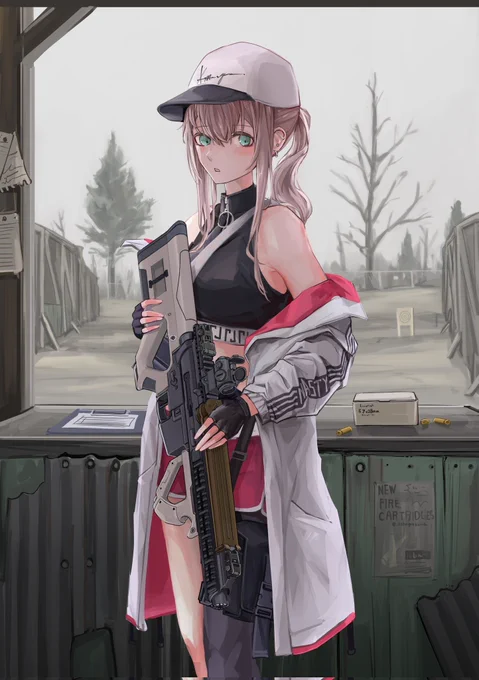 AR-57
背景は雰囲気…
#ドルフロ #少女前线  #소녀전선 