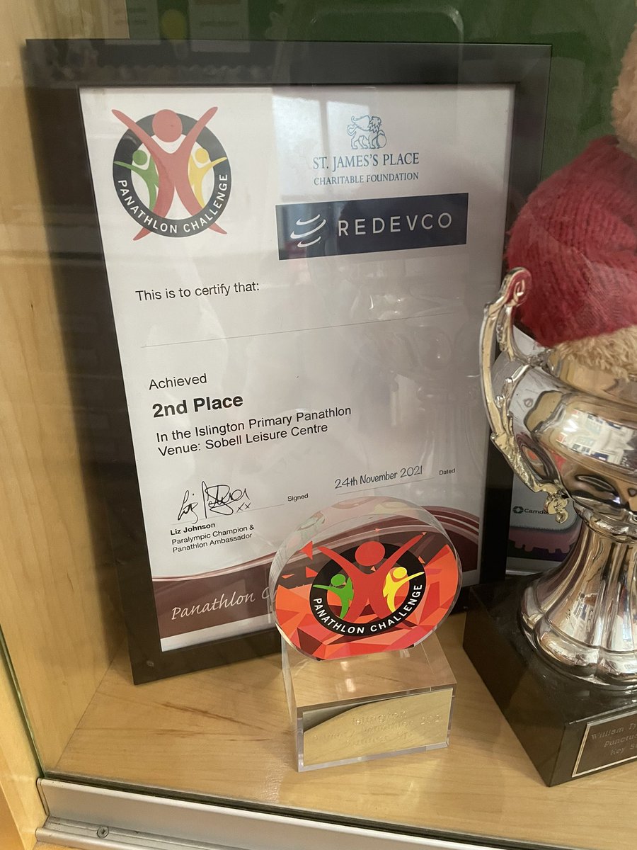 WTyndalePrimary's tweet photo. We are so proud of our children who took part in the #Panathlon #Challenge last week. Not only did they achieve 2nd place, it was their #teamwork that really stood out! Well done! 👏🏻#ThoughtoftheWeek @Skills_Builder @Panathlon https://t.co/K69B1uTxva