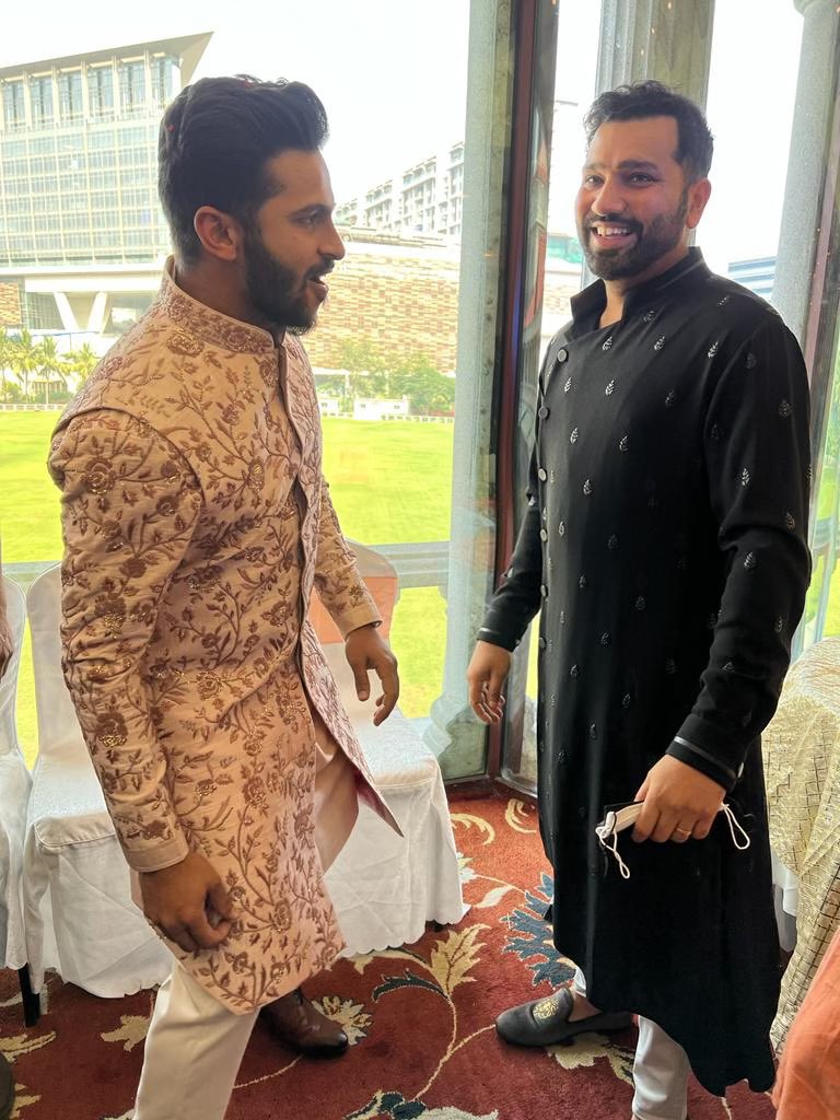 Congratulations <a href="/imShard/">Shardul Thakur</a> bro, best wishes for the new beginnings…