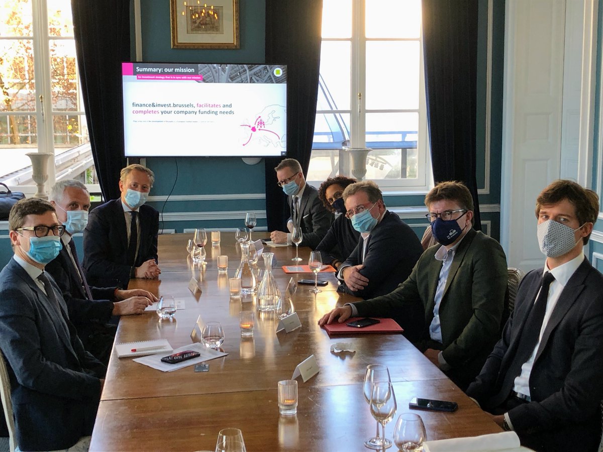 peeters_kris1's tweet photo. Rencontre cordiale avec @rudivervoort, @svengatz, @barbaratrachte et finance&amp;https://t.co/E1RkEJqLRR. La @EIB est prête à renforcer la collaboration avec @rbc_bhg dans un esprit de partenariat! https://t.co/9uBcVN7qRM
