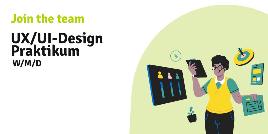 capdrei's tweet photo. Du bist auf der Suche nach einem spannenden Praktikum im Bereich User Experience/User Interface Design? Bewirb Dich jetzt und unterstütze unser Team! Mehr Infos unter: https://t.co/fGOOaUabIr
#WeAreHiring #Cap3Jobs #JobfluencerKiel #KielWorks #uxdesigner #uidesigner #praktikum https://t.co/yeN0d8HNJA