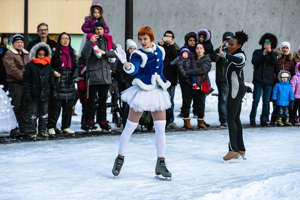 DowntownYonge's tweet photo. ⛸ Dust off your skates and join us at College Park  for the return of our annual Barbara Ann Scott Ice Trail opening event! 
📅 On Friday Dec. 3rd, 4PM - 8PM, you're invited to enjoy live DJ music, on-ice performances + more! See you there! #YongeLove https://t.co/4fzuiBuzL6