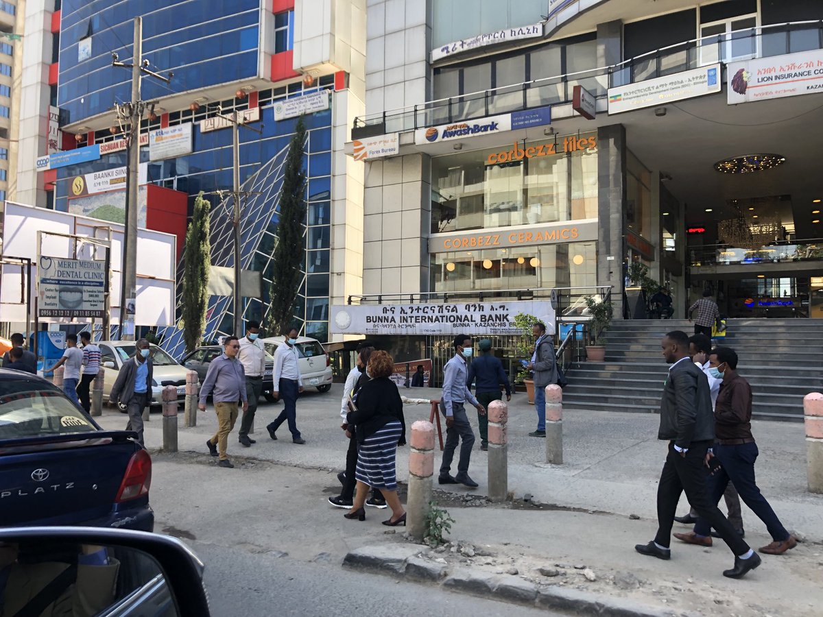 lfreemansafrica's tweet photo. Downtown #Addis normal. Coffee shops filled, traffic jams, people calmly walking on the streets. No fear, no stress. #US and #European govts KNOW this, but deliberately lying. #Psywar vs #Ethiopia &amp; PM #Abiy. Stop #disinformation &amp; #destabilization of Ethiopia. Stop #regimechange https://t.co/aMxneQbfBB