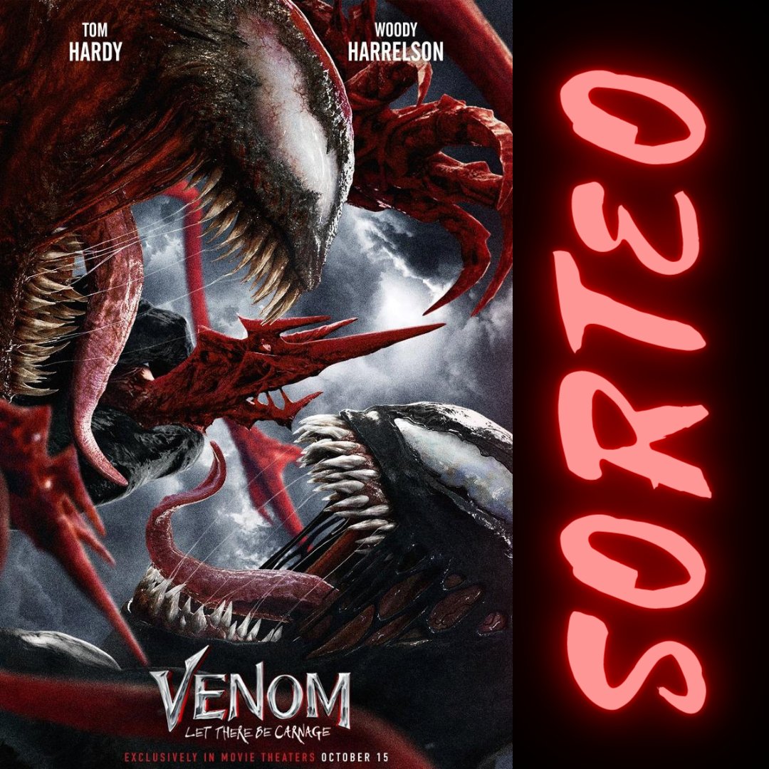 infobloglatino's tweet photo. Nos levantamos con ganas de regalar 🔥
¿Querés ganar un poster oficial y de edición limitada de la película Venom: Carnage liberado? ¡Se imprimieron solamente cien en todo el mundo!
Seguí los pasos detallados en la imagen para participar de este sorteazo 🤩
#infoblog #venom https://t.co/SRgv8dpR4i