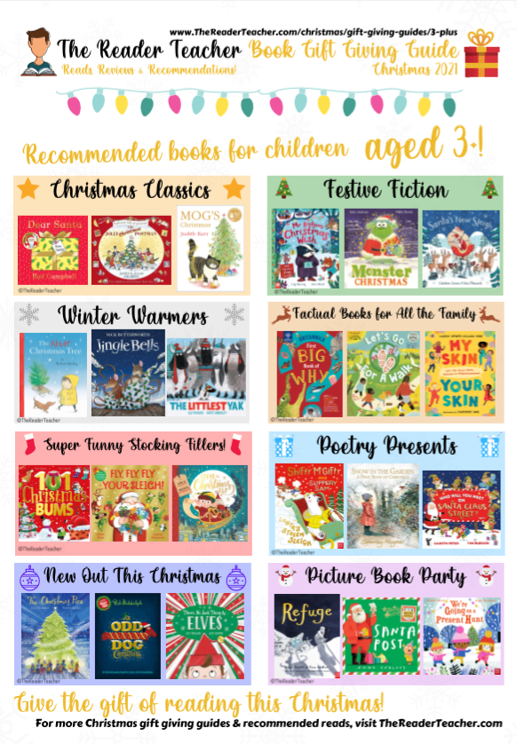BollinLibrary's tweet photo. I absolutely love these book gift guides from @MrEPrimary for some Christmas present inspiration. Take a look at the EYFS and KS1 suggestions, you can find them here; https://t.co/AnFjtaAB4G https://t.co/Jge7dbYP7x