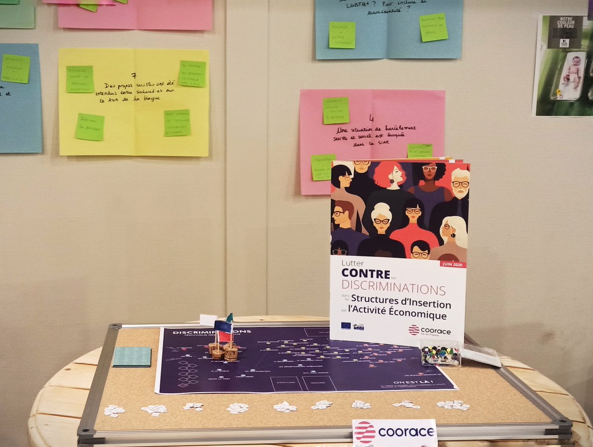 COORACE_IDF's tweet photo. Au #CongrèsCoorace 2021, @Coorace IDF a animé l’Atelier de Lutte contre les discriminations avec un jeu de table sur ce sujet. Un moment d’échange enrichissant pour l’équipe et pour les participants !  

#inclusion #ESS #IAE https://t.co/nHTZ6gb9pU