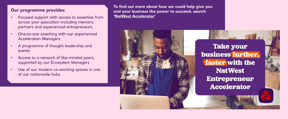 I still cannot believe the number of business owners who don't know that <a href="/NatWestBusiness/">NatWest Business</a> offers fully funded support to help you #PowerUp your business through coaching, mentoring, events, tools, free workspace...even if you bank elsewhere... do me a favour; pls pass it on 😘