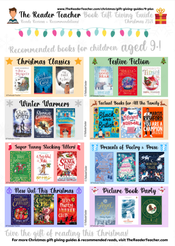 BollinLibrary's tweet photo. More great @MrEPrimary gift guides, this time for KS2 children. Why not follow the Icelandic tradition and choose one to read together on Christmas Eve? https://t.co/9p6q4RB888