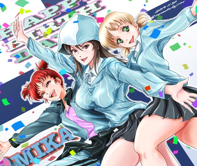 ミカさん🇫🇮 過去絵でもおたおめ〜〜‼️🎊🎊🎊
 #ミカ生誕祭2021
 #ミカ生誕祭 
