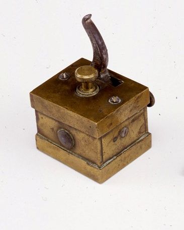 On this week's iteration of, "What Is This Thing??", we present an inconspicuous, box-looking object, nothing strange here... 

Comment with your guess on the name and purpose of this Civil War-era object from our collection, and check back at the end of the day for the answer!