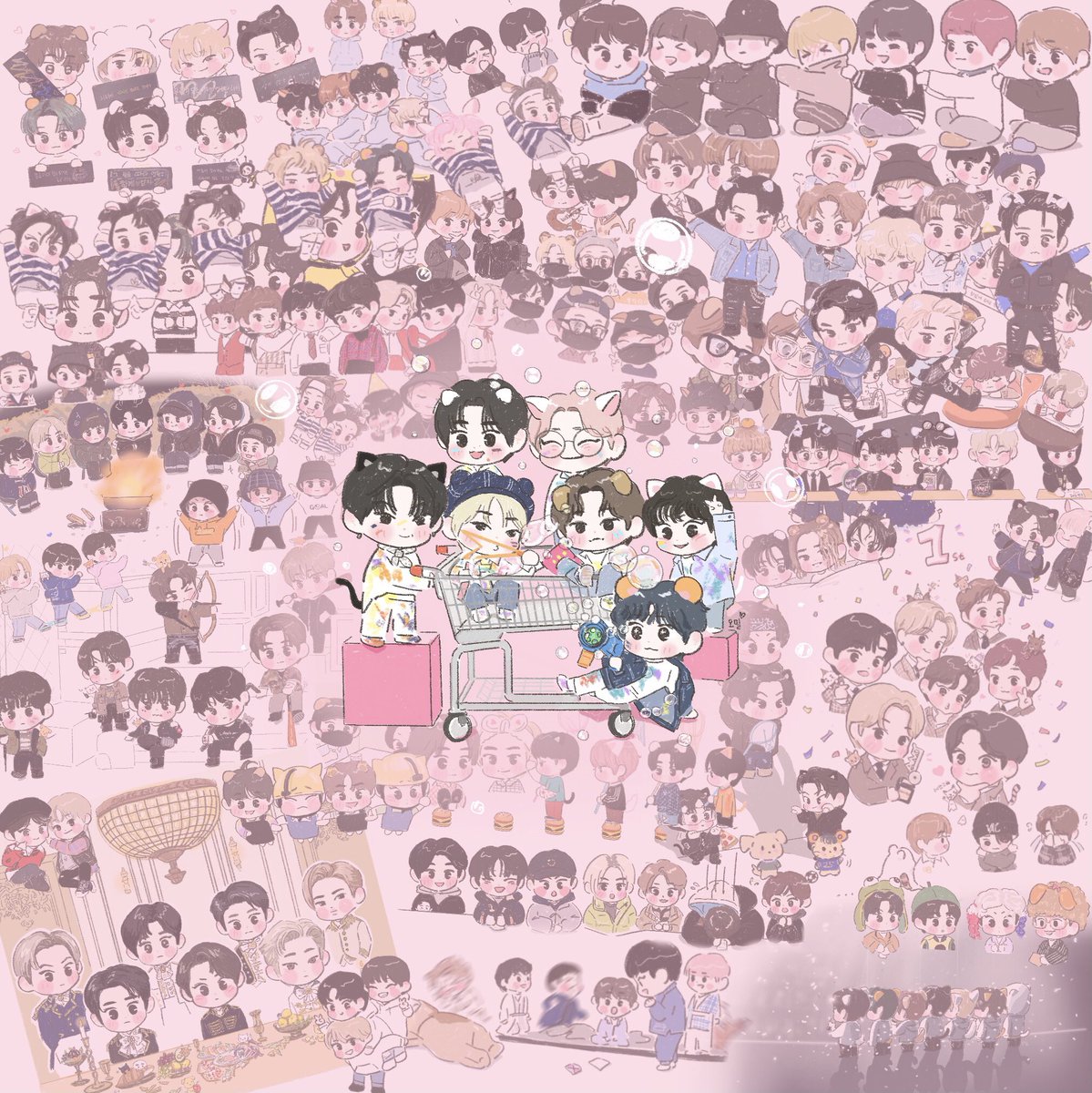 EN_5mil's tweet photo. #ENHYPEN 

함께여서 행복했던 1년 ◡̈⋆*
앞으로도 많은 날을 함께해 엔하이픈♥

#데이원으로_시작한_엔하이픈의_365일
#Happy1stENniversary 
#エンハイプン祝デビュー1周年 https://t.co/yTzToSRQrd