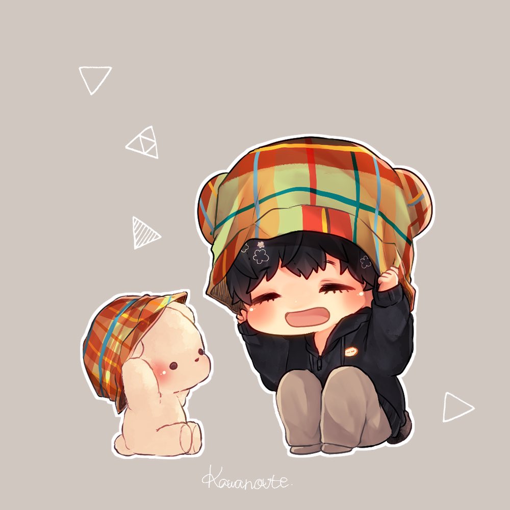 「🐻👒🐻‍❄️

#btsfanart #Taehyung 」|Kawanoのイラスト