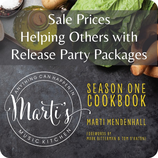 MartisMusicKit's tweet photo. It's a #CyberMonday #Cookbook #Sale! Release Party Prices help others with food and financial counseling. #HelpingOthers #GetCooking #MartisMusicKit #MMK https://t.co/VkgiLJCvm5