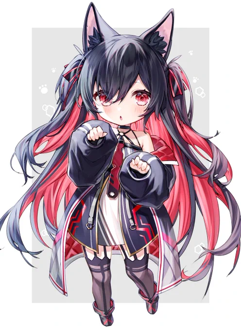 小さなギリア様を描いてみました🐈‍⬛✨
#ミツルギリア 