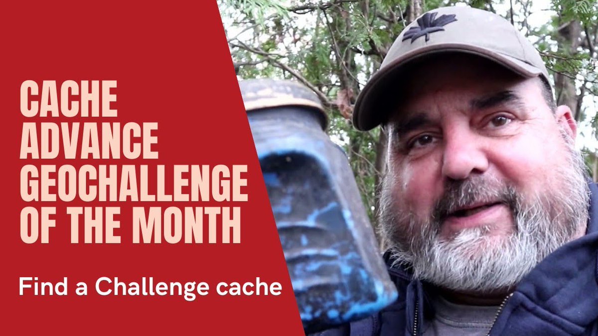 We met the <a href="/CacheAdvance/">Cache Advance</a> #geochallenge of the month

youtu.be/EvAoEAfjIUM