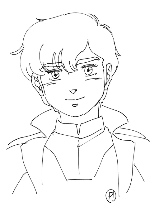ひさびさにちょろっとジュドーらくがき
最近仕事で人間じゃないものばかり描いているので人間の描き方わすれた、、、 