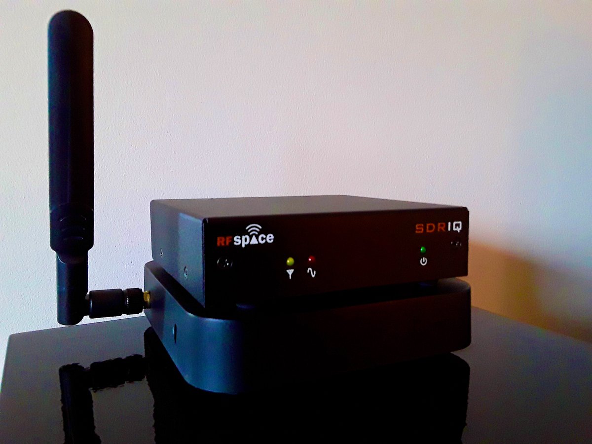 PD0SWL's tweet photo. After running my #RFSpace #SDR-IQ #SDRAnywhere server on a Asus B202 Atom 270 WinXP for about ten years: Time for a new wifi server. Good match #Minix Neo Z83-4pro. Bonus: Runs directly on 12VDC linear no-RFI PSU. https://t.co/3QAloQ3u6w