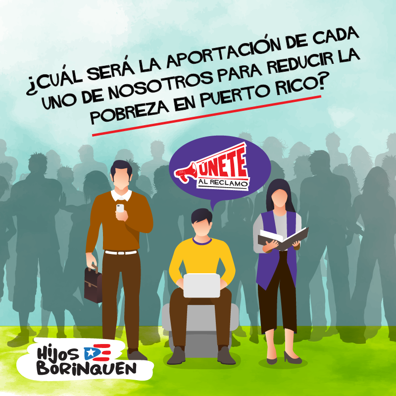 HBorinquen's tweet photo. Desde nuestras comunidades podemos cambiar la perspectiva sobre las personas que viven en pobreza en Puerto Rico. Todos y todas merecemos las mismas oportunidades. 
 
#PobrezaInfantil  
#NosTocaATodos  
#EsAhora  
#TodosSomosHijosDeBorinquen #HijosDeBorinquen https://t.co/WDf9FT2cOl