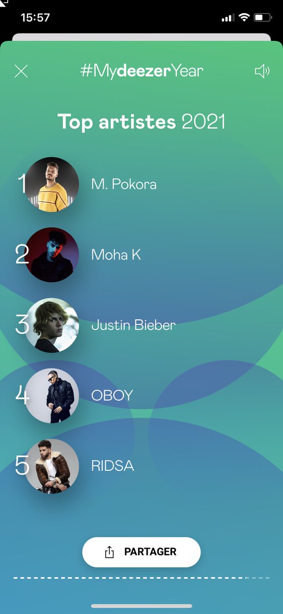 DylannTouche's tweet photo. 1. Bien entendu @MPokora #Pokofan 2. @Moha_kaid 👏 3. @justinbieber 4. @OBOYofficiel 💉🩸 5. @Ridsa_Officiel on attends le retour 🤝💪😬 #Topartistes #Deezer https://t.co/R1JIY8Q4fF
