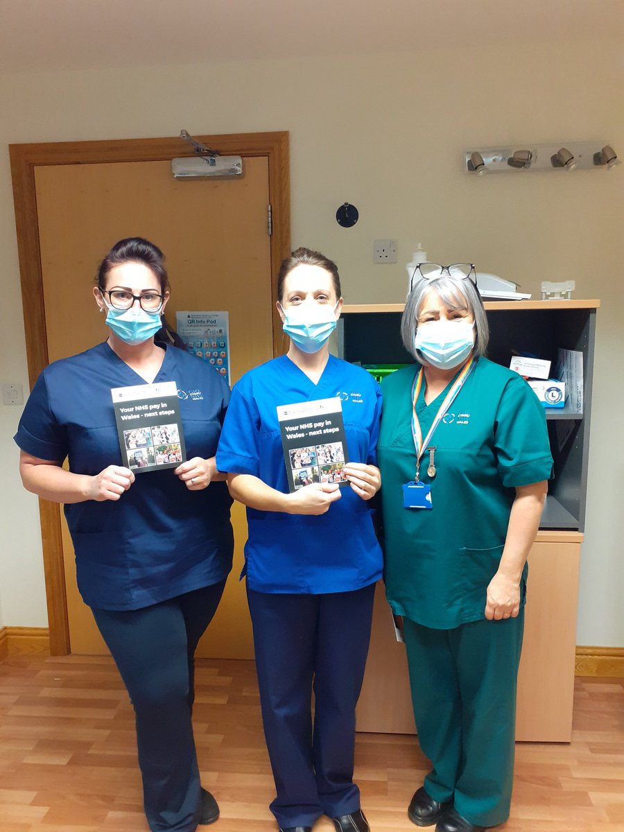DavisJob's tweet photo. Last day of #FairPayForNursing and #RCNWales made it to primary care managed practice. https://t.co/j5dY85RsU5