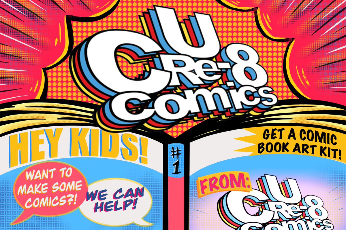 VantageInhouse's tweet photo. And speaking of @ucre8comics β weβve got #ArtKits available! Get $20 worth of materials for only $15 (+shipping)!
Got a coworker whoβs into comics; know a kid who doodles superheroes β now they can make their own! #DMforDetails https://t.co/OsYyOJXYCw