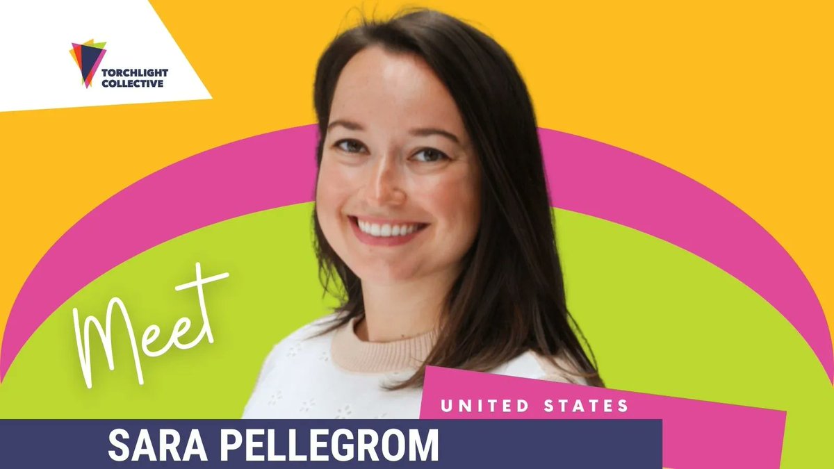 🔔 @TorchlightCollective is 🎉  historic 📈  this year. 

We're thrilled to welcome 
<a href="/spellegrom/">Sara</a> is one of our newest cohort members, among 13 other #experts from across the 🌍

We thrive 2 work on visionary projects in the fields of #development, #humanrights, &amp; #health.