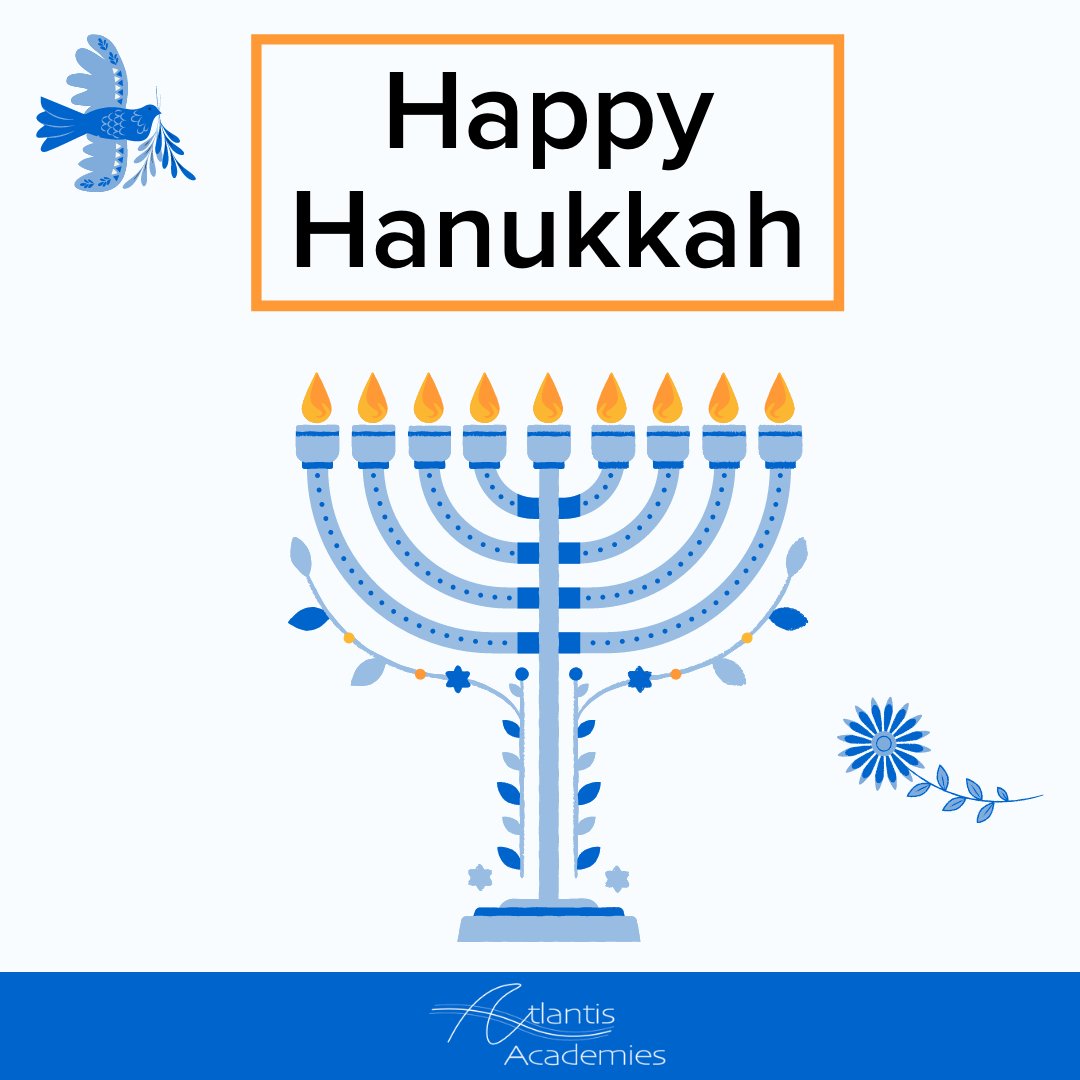 Atlantis Academies on Twitter: "Wishing a Happy Hanukkah filled with peace,  love, and light to all who celebrate! https://t.co/LdET2Won3L" / Twitter