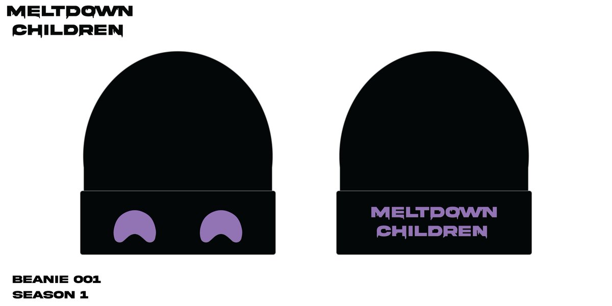 m3ltdown_'s tweet photo. "MELTDOWN CHILDREN Apparel 
Season 1 : Beanie Sneak Peek! 
Pull down the hat to your eyes for a pic as a CHILDREN irl....☢️ "

#meltdown_children #nft #NFTCommunity #nftcollectors #SolanaNFT #SolGiveaway https://t.co/wgCJNcjY3n
