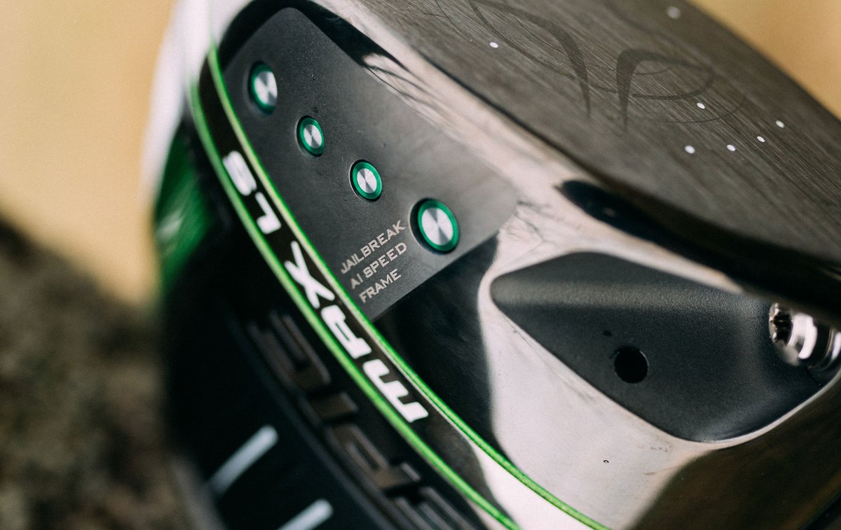 CallawayGolfEU's tweet image. Jailbreak A.I. Speed Frame... making your drives EPIC! 💚🏌️‍♂️🚀

#Callaway | #EpicDriver | #SpeedFrame
