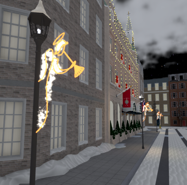 🎄Decorations coming along nicely for our Christmas update! Release date TBC

#RobloxDev