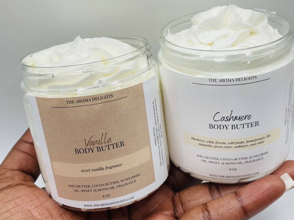 Aroma_Delights's tweet photo. Our Cyber Monday sale is live!
I create whipped soaps, body scrubs, body oils and more that will upgrade your self care routine. Shop small this season and get 30% off and discounted gift sets.
⠀
Shop https://t.co/duDT634B5b this holiday season https://t.co/gub1M3tOUr