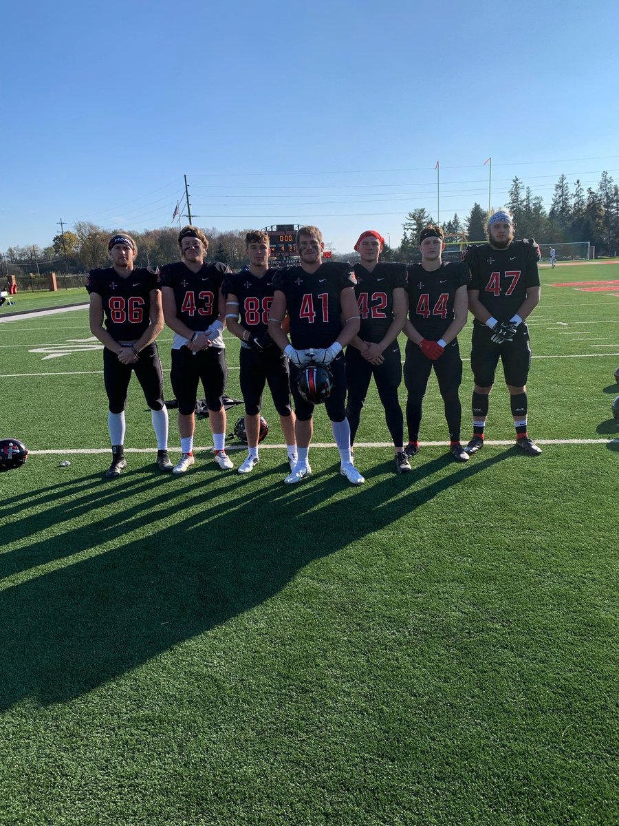 “A little I’m hurt but not yet slain, I’ll just lay down and bleed awhile. Then I’ll rise and fight again.” Greatest group of guys you could ask for! Beyond proud of everything these guys accomplished this year. #dirtybirds #CUAA #SwaggyYs