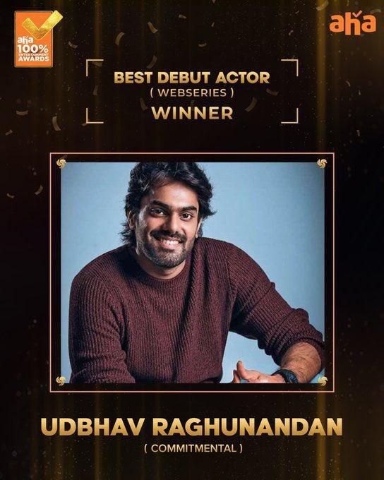 pavansadineni's tweet photo. Congrats @itsudbhav for winning the best debut award for #commitmental. Well deserved one for ur dedication and hardwork. Long way to go💥💥💥💥💥 https://t.co/omv9Sdhbo9